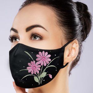 Daisy Face Mask w/ filter pocket